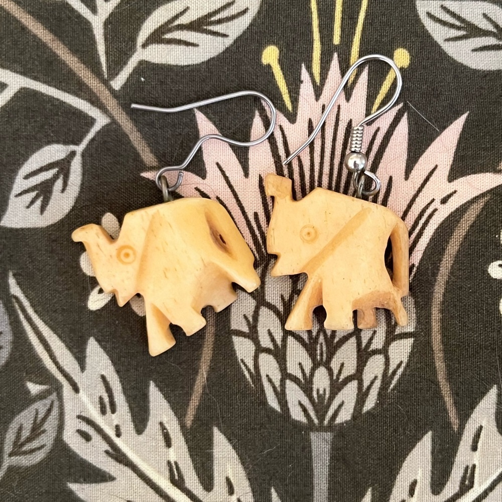 Indian Elephant earrings